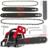 RED TECHNIC Benzinska motorna pila RTPSP0035, 5,7 KS, vodilice 16" i 18"